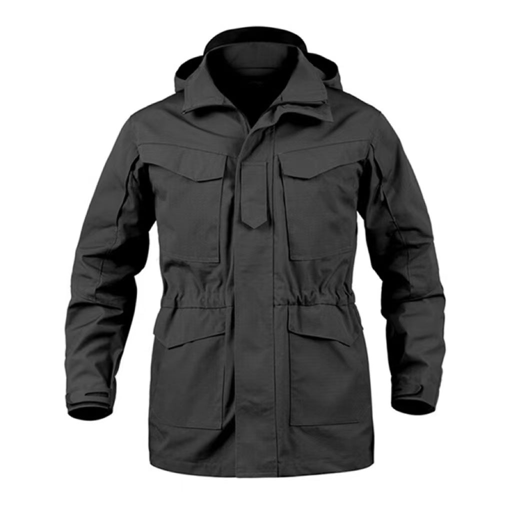 Men's tactical trench coat outdoor camouflage jacket military fan jacket
