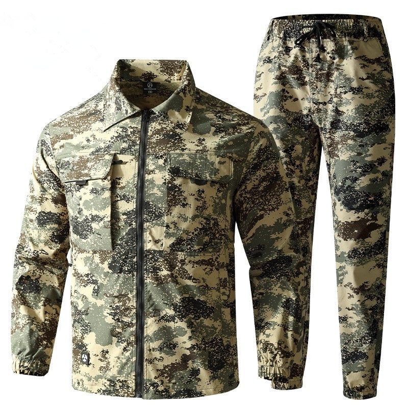 Men's summer set, loose casual three -piece set