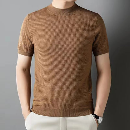 Men's Polo sweatshirt for sweat absorption and breathability