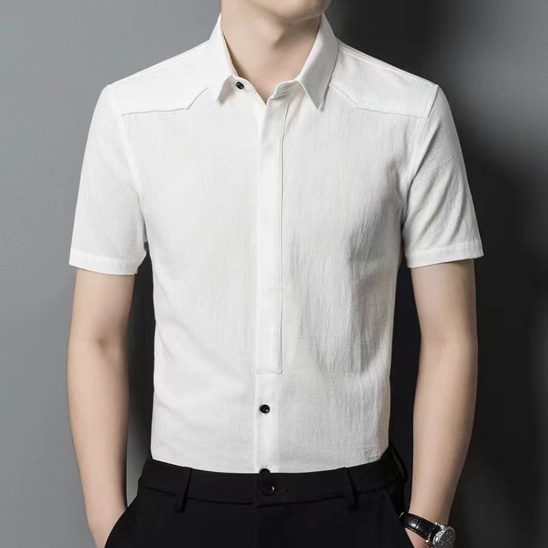 Men's Summer Short sleeved POLO Sweat-absorbing and Breathable New Style