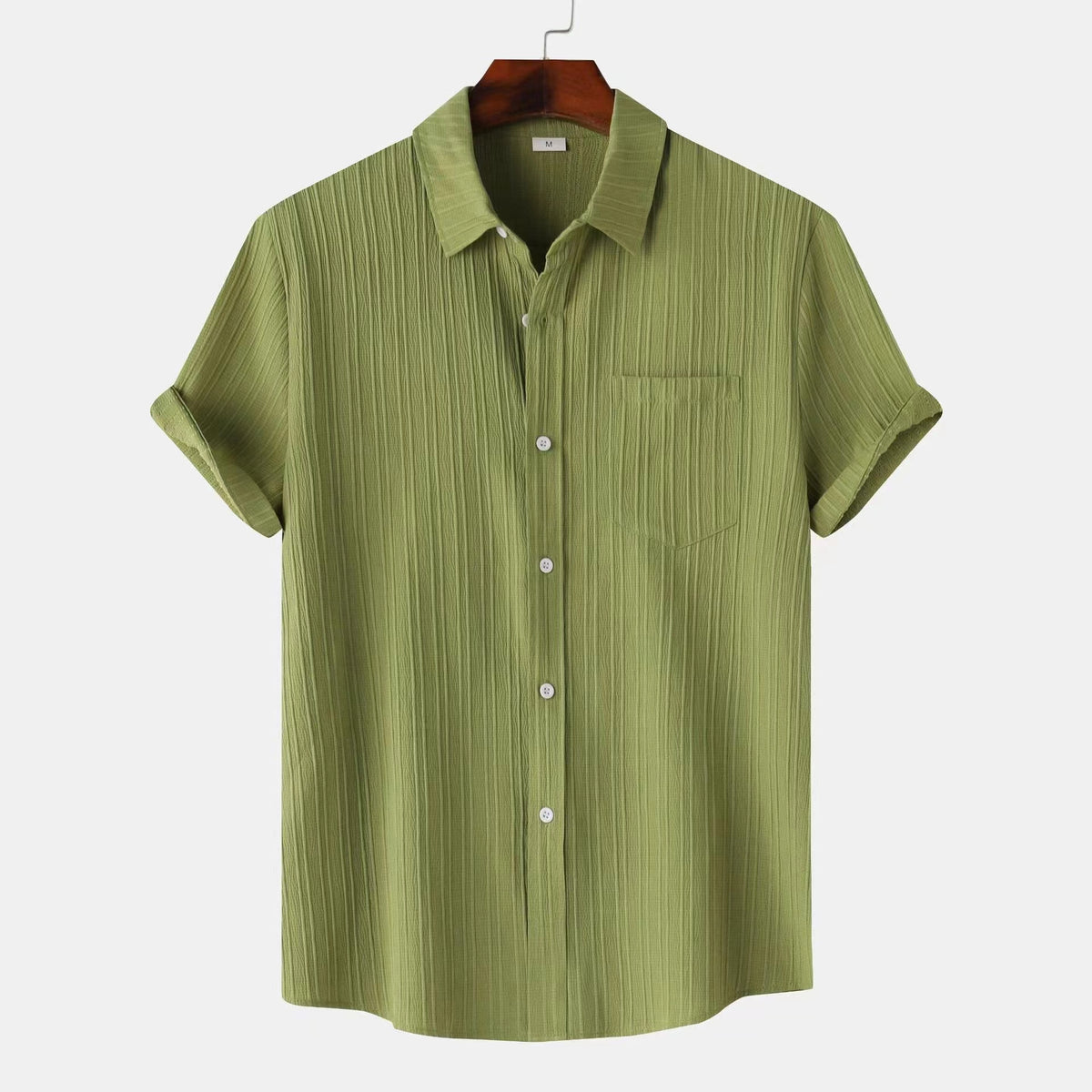 Men's short sleeved shirt for summer