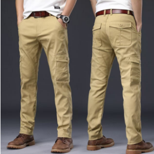 Men's casual pants are durable in spring