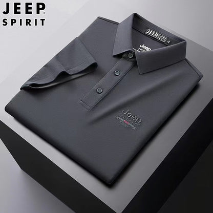 Men's short-sleeved t-shirt summer lapel pocket color block half-sleeved t-shirt tops trend